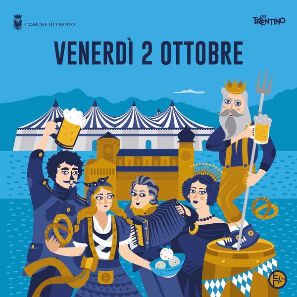 Venerdì 2 Ottobre - Oktoberfest Trento 2026 Trentino Music Arena | Oktoberfest Trento Festzelt TRENTO