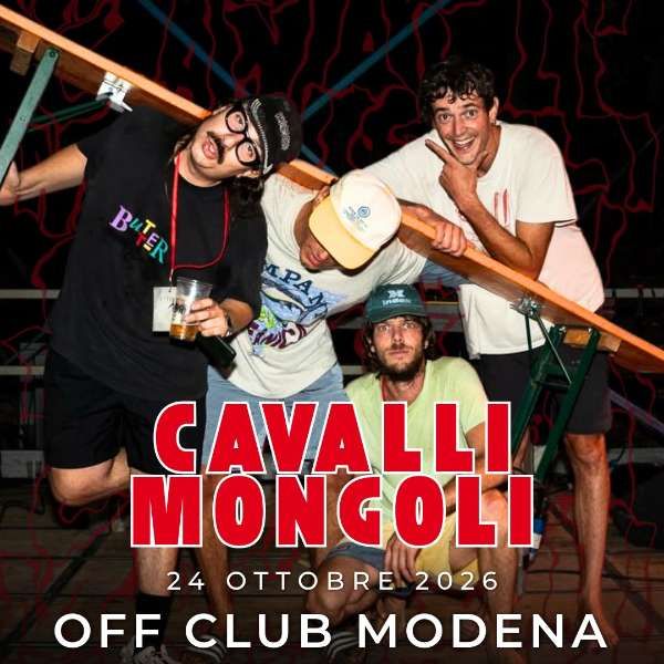 Cavalli Mongoli + Te Quiero Euridice OFF MODENA