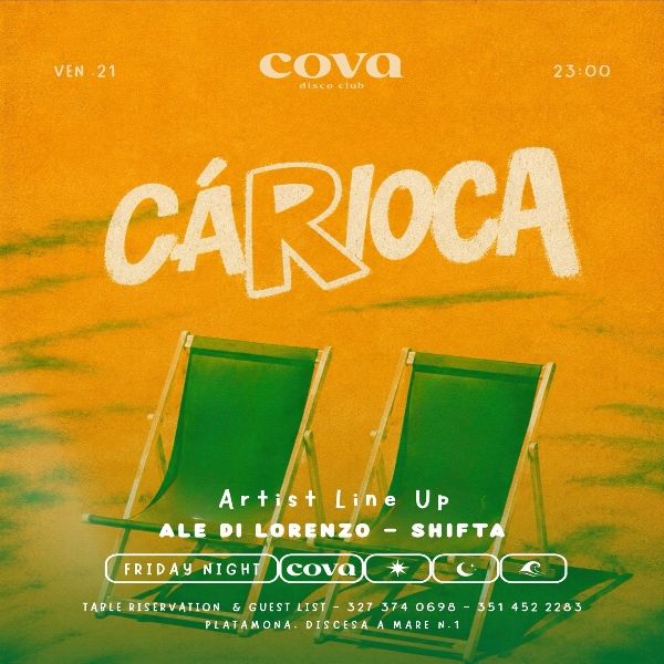 Carioca - Ale di Lorenzo Cova Beach Club Sorso
