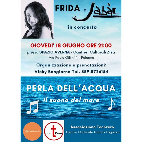 Perla dal mare. Jabal e Frida in concerto Spazio Open palermo