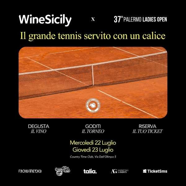 WineSicily incontra il 37 Palermo Ladies Open Country Time Club Palermo