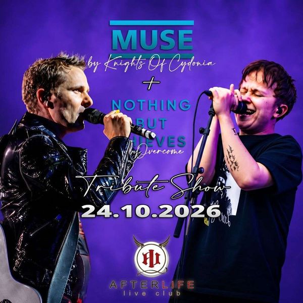 Brit Rock Night: Muse Vs Nothing But Thieves Tribute Show Afterlife live club - sala concerto Perugia