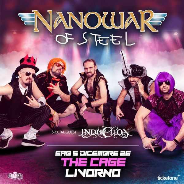 Nanowar Of Steel The Cage Livorno