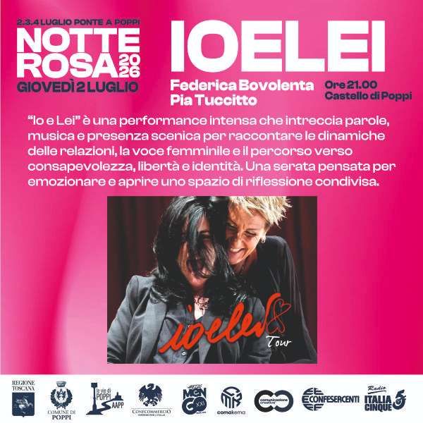 IoeLei Federica Bovolenta Pia Tuccitto Castello dei Conti Guidi