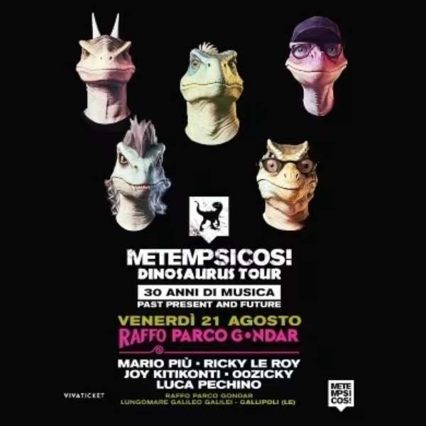 Metepsicosi Dinosaurus Tour RaffoParcoGondar