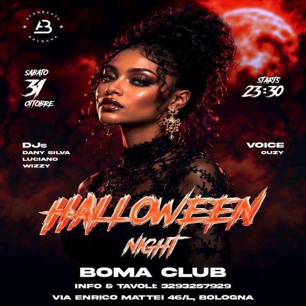 Halloween Party by Afrobeats Bologna BoMa QRoom Bologna
