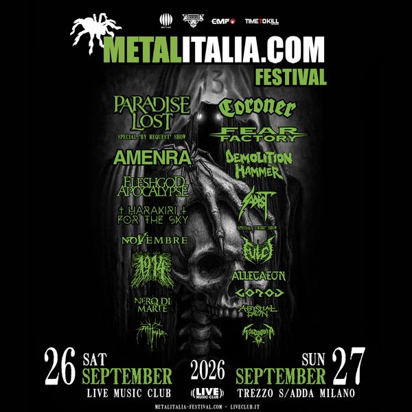 Metalitalia.com Festival 2026 - Day 2 Live Club. Trezzo sull'Adda