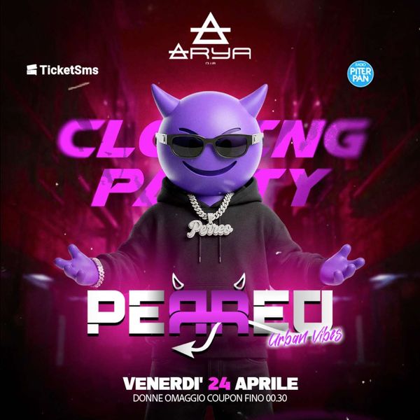 Perreo/ Closing Party  ARYA CLUB