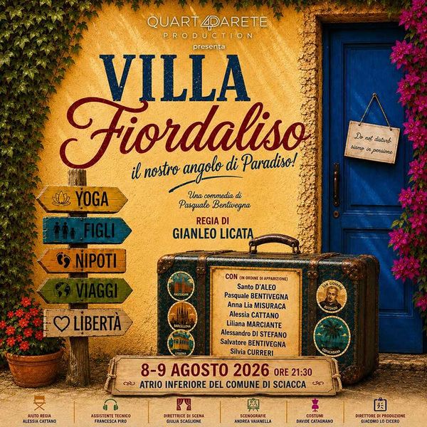 Villa Fiordaliso - Il Nostro Angolo Di Paradiso ATRIO INFERIORE- COMUNE DI SCIACCA Sciacca