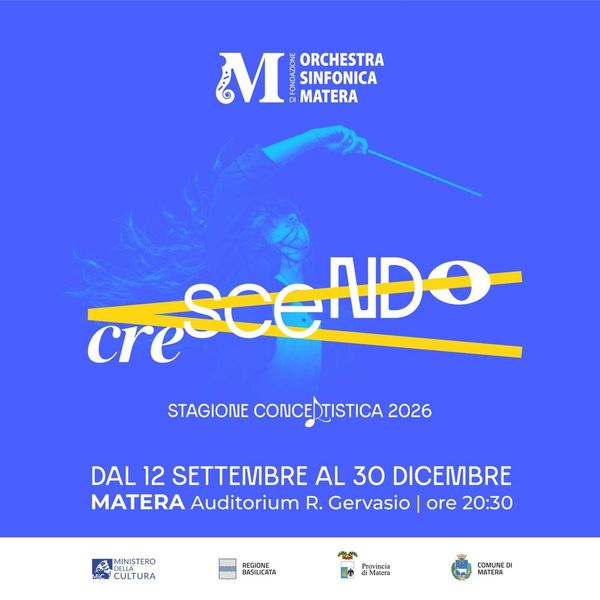 Longitudini trasversali // Orchestra Sinfonica di Matera Auditorium Gervasio Matera
