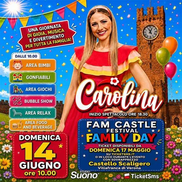 Carolina - Fam Castle Festival Castello Scaligero