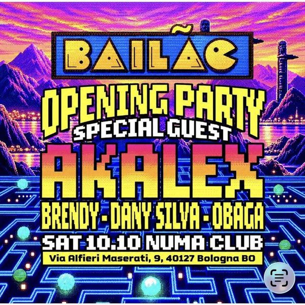 Bailao Opening Party NUMA CLUB BOLOGNA