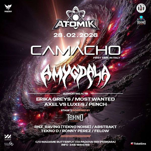 ATOMIK presenta CAMACHO & AMYGDALA Madame Butterfly