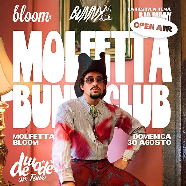 Bunny Club Open Air  Bloom Beach Bar Molfetta