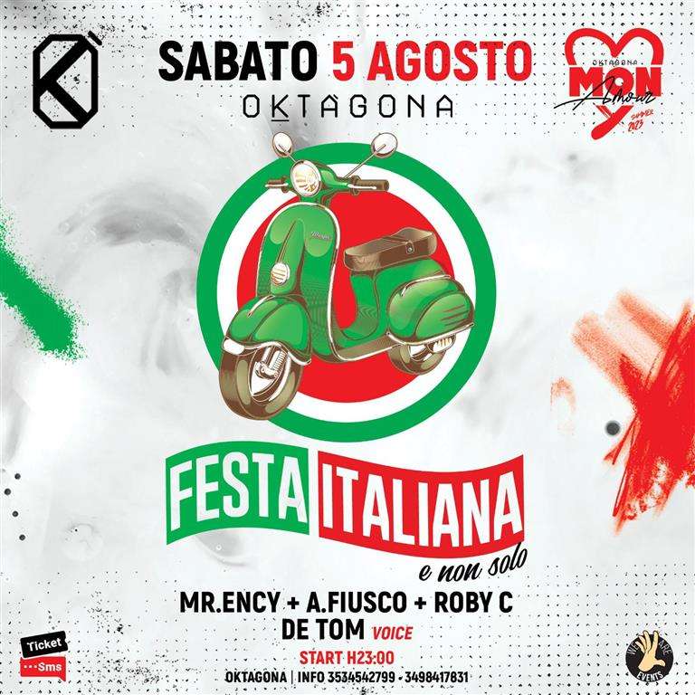 FESTA ITALIANA Oktagona beach and restaurant