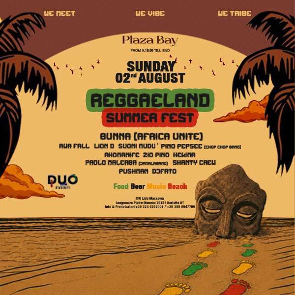 Reggaeland Sumer Fest PLAZABAY barletta