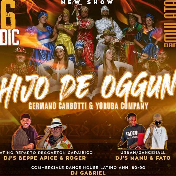 Superevento Mulata - show Yoruba Company con ospiti DJ Mulata