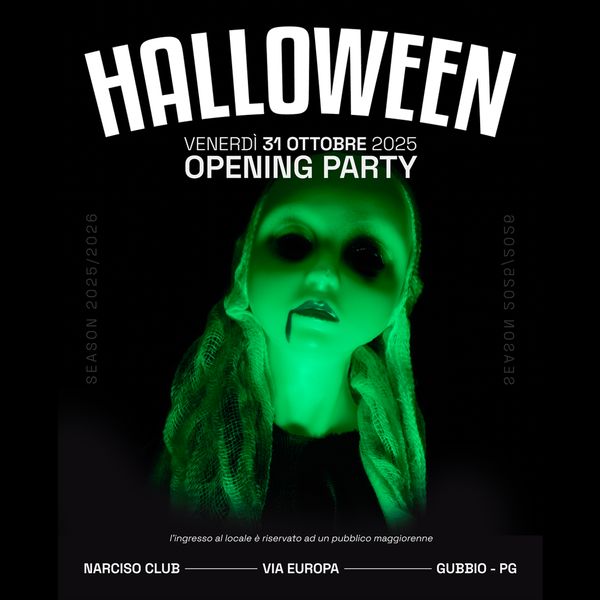 Halloween Opening Party - Narciso Club NARCISO CLUB
