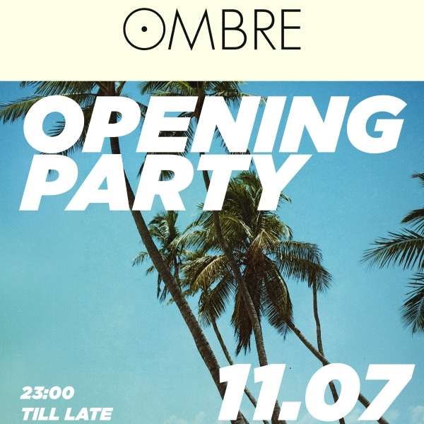 Opening Party OMBRE DISCOTHEQUE VIADANA