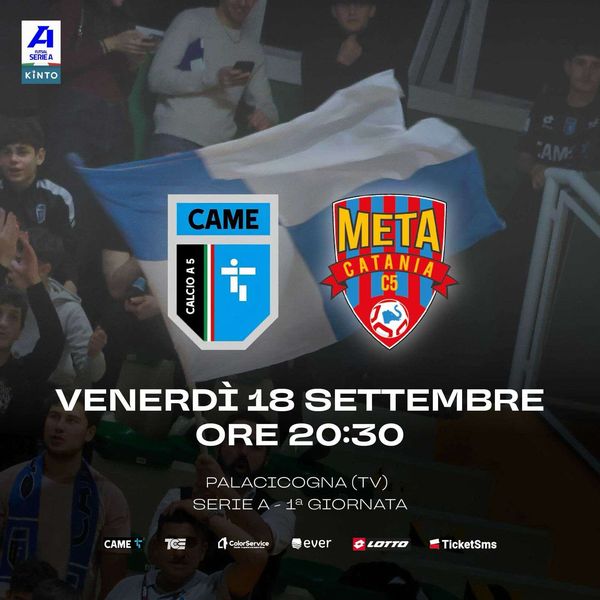 Came Treviso C5 vs Meta Catania C5 Palacicogna Ponzano Veneto