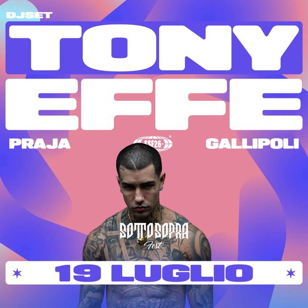 TONY EFFE x SSF26 Praja