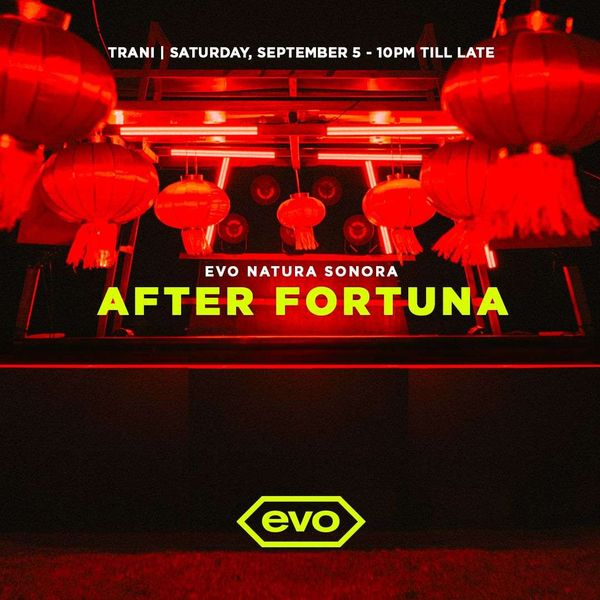 After Fortuna x Evo w/D-Leria pres. Kongas / Ambra / Hver EVO - Natura Sonora Trani