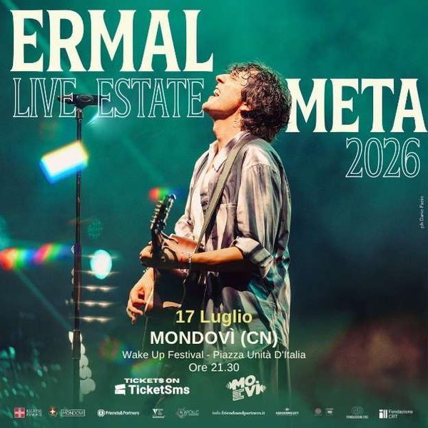 Ermal Meta - Live Estate 2026 Piazza Unità d\'Italia Mondovì