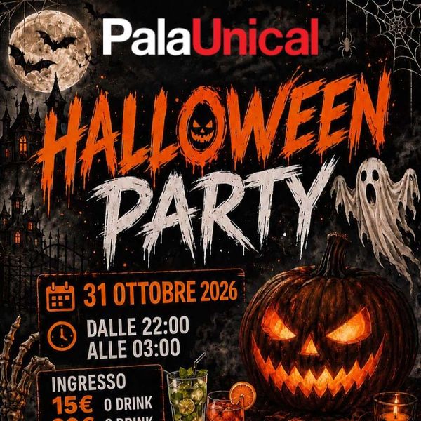 Halloween party 2026 Palaunical teatro Mantova