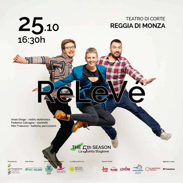 ReLeVé - Anaïs Drago Teatro di Corte della Reggia Monza