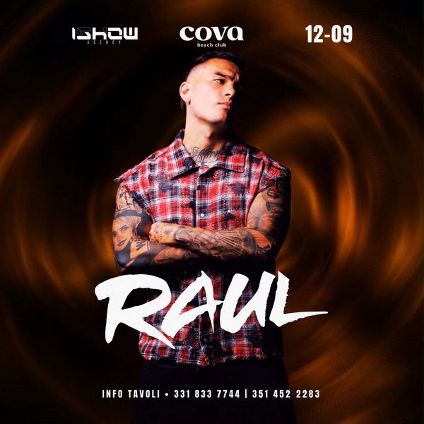 Raul Dumitras at Cova Beach Club Cova Beach Club Sorso
