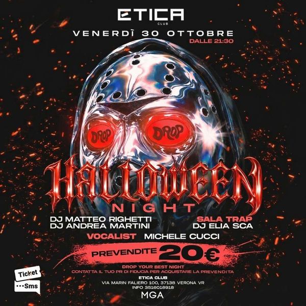 Drop - Halloween Party ETICA CLUB Verona
