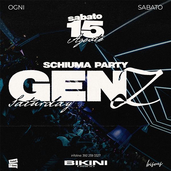 Schiuma party  Bikini Disco  Cattolica