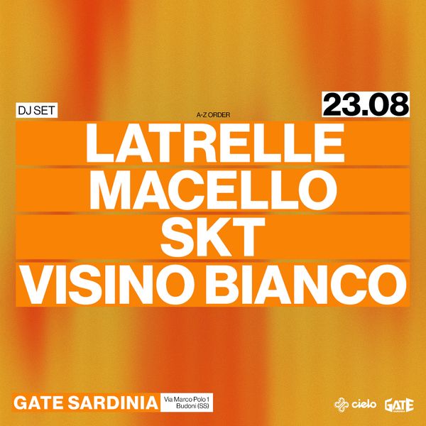 Latrelle, Macello, SKT, Visino Bianco GATE SARDINIA Budoni