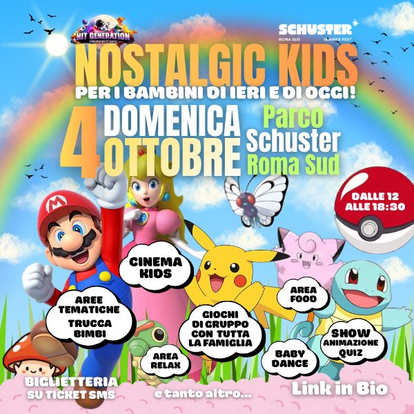 Nostalgic Kids Schuster summer fest Roma