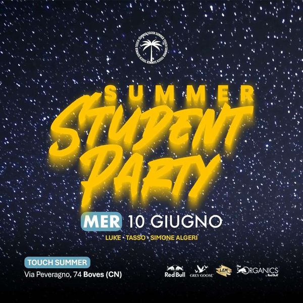 Summer Student Party TOUCH SUMMER
