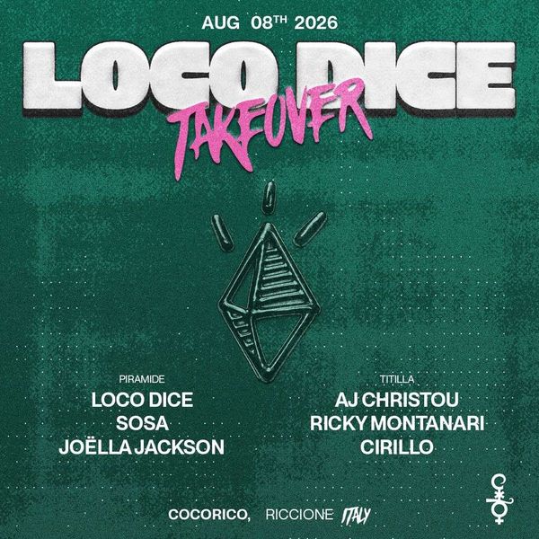 Loco Dice Takeover Cocoricò