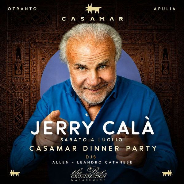 Jerry Calà Casamar Nature Club Otranto