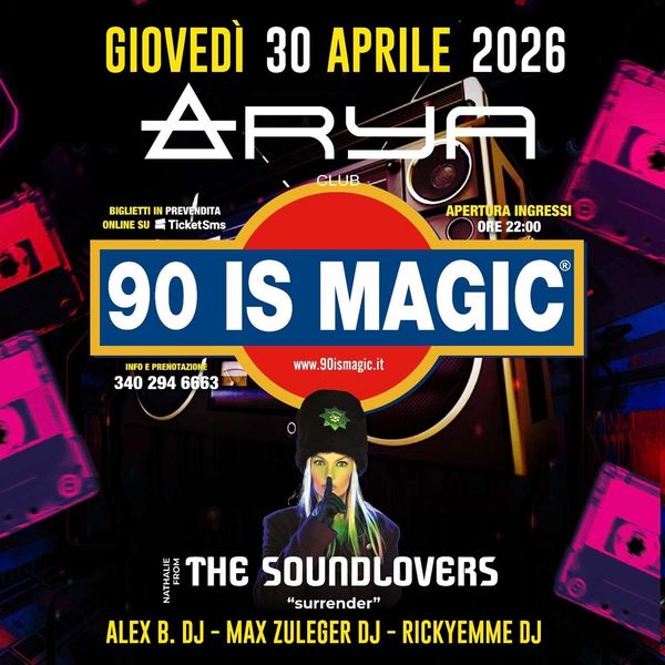 90 is magic ARYA CLUB