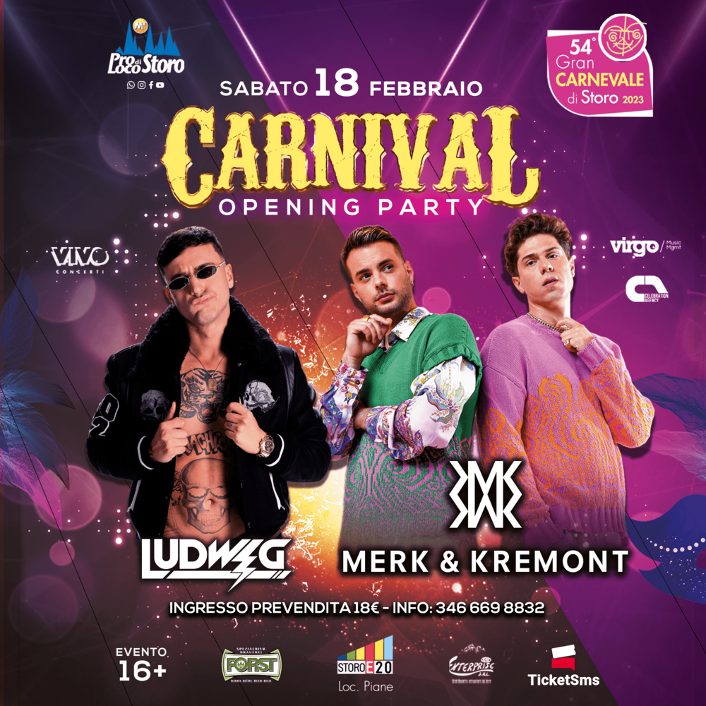 Opening Party - 54° Gran Carnevale di Storo StoroE20