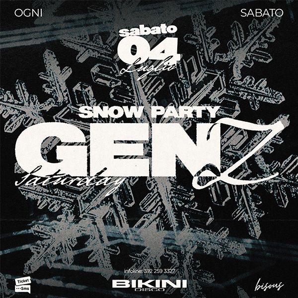 Snow Party  Bikini Disco  Cattolica