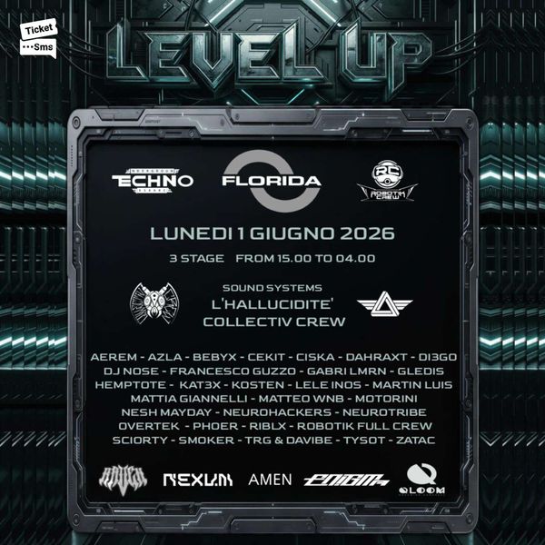 Underground Techno Research - Level Up Outdoor Discoteca Florida
