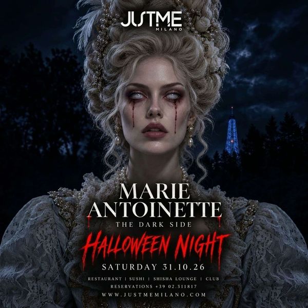 Halloween Party - MARIE ANTOINETTE The Dark Side Justme Milano Milano