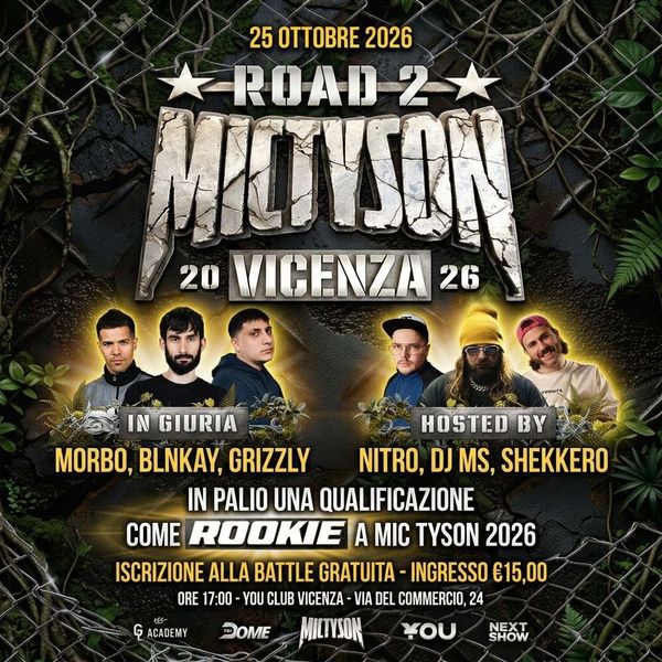 ROAD TO MIC TYSON 2026 - YOU CLUB VICENZA YOU Club Vicenza Vicenza