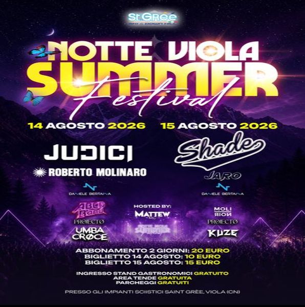 NOTTE VIOLA Summer Festival